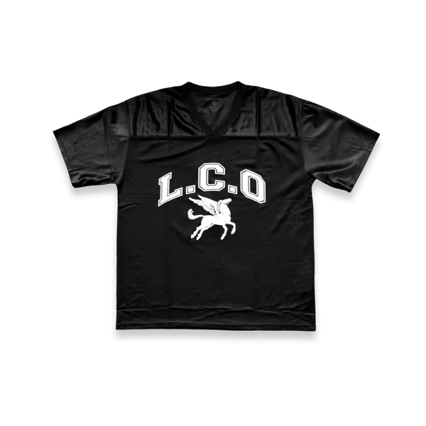 L.C.O CLUB COLLEGIATE MESH JERSEY (BLACK)