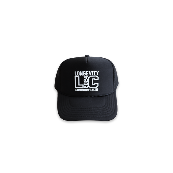 LC-2024 LOGO TRUCKER HAT (BLACK)