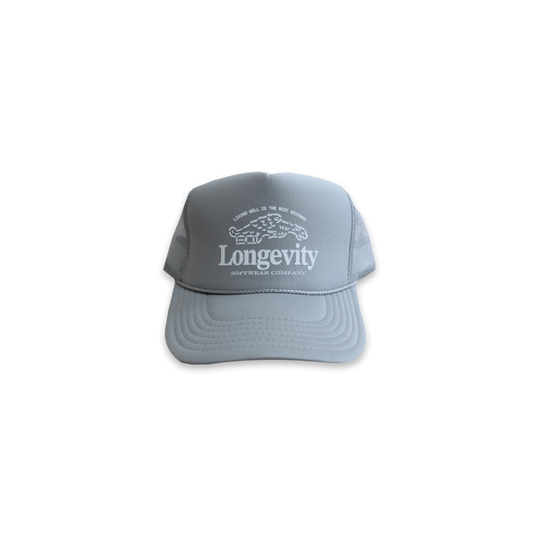 GARGOY TRUCKER HAT (SILVER)