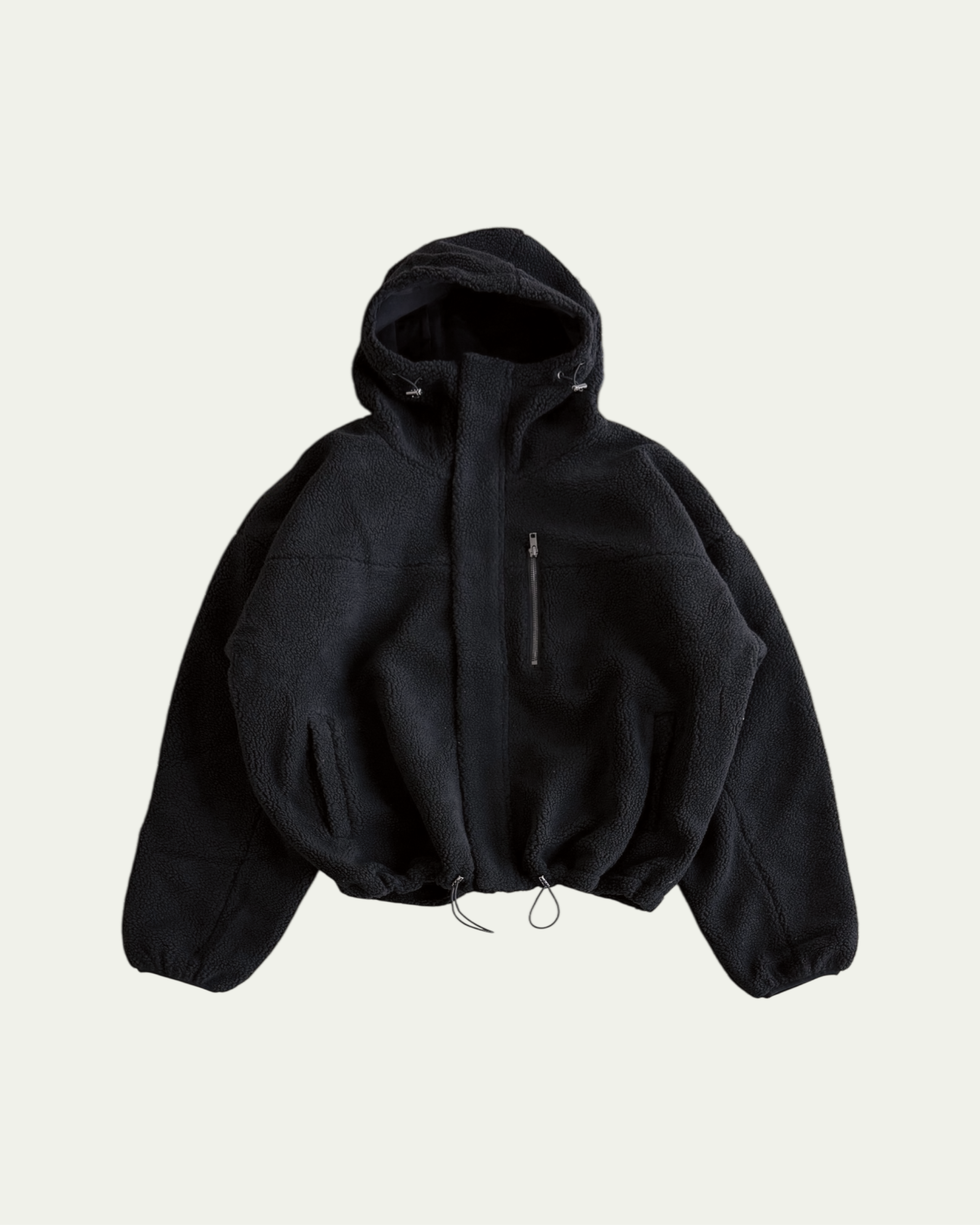 basecamp_sherpa zip-up (black)
