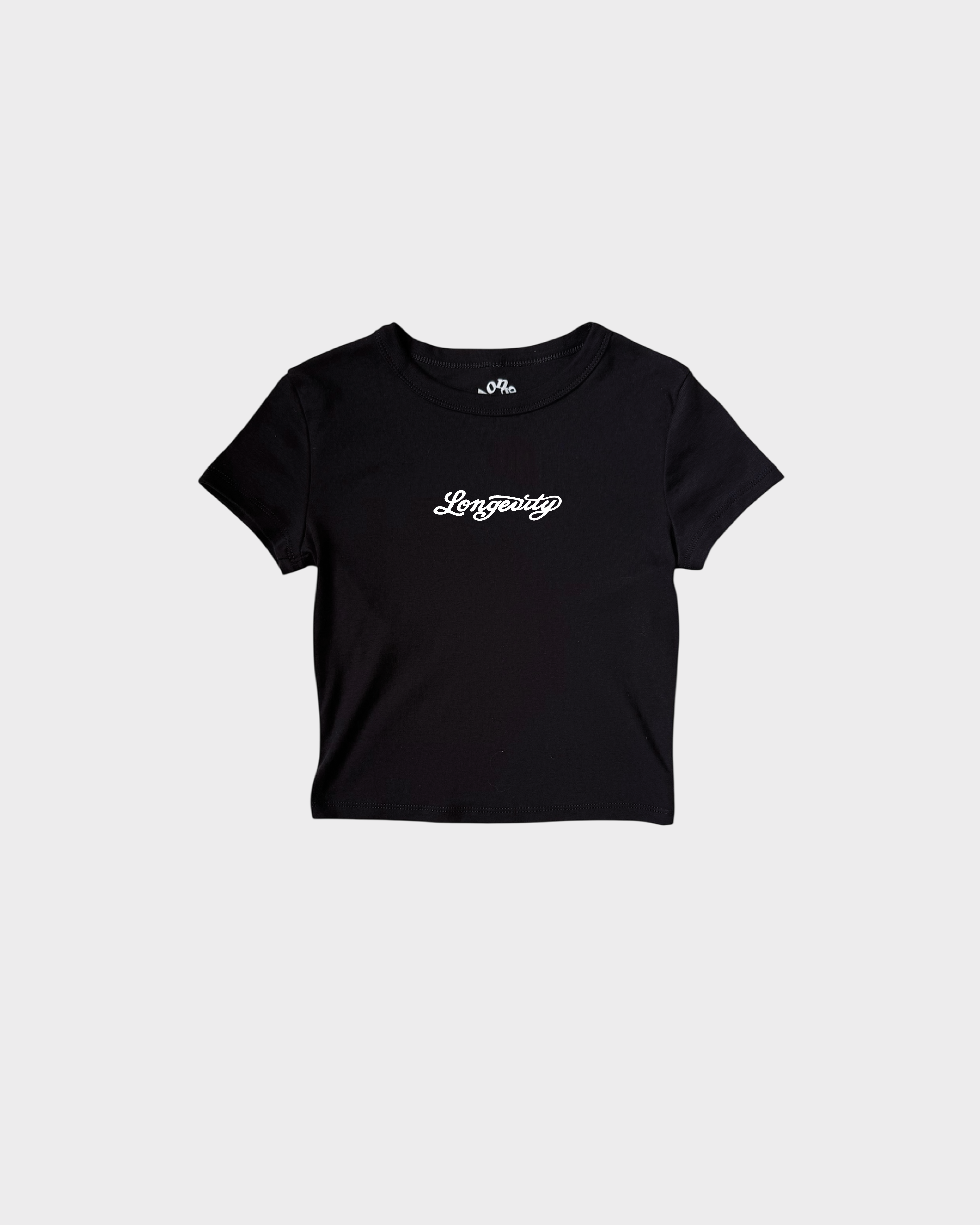 tatu_baby ribbed crop tee [black]