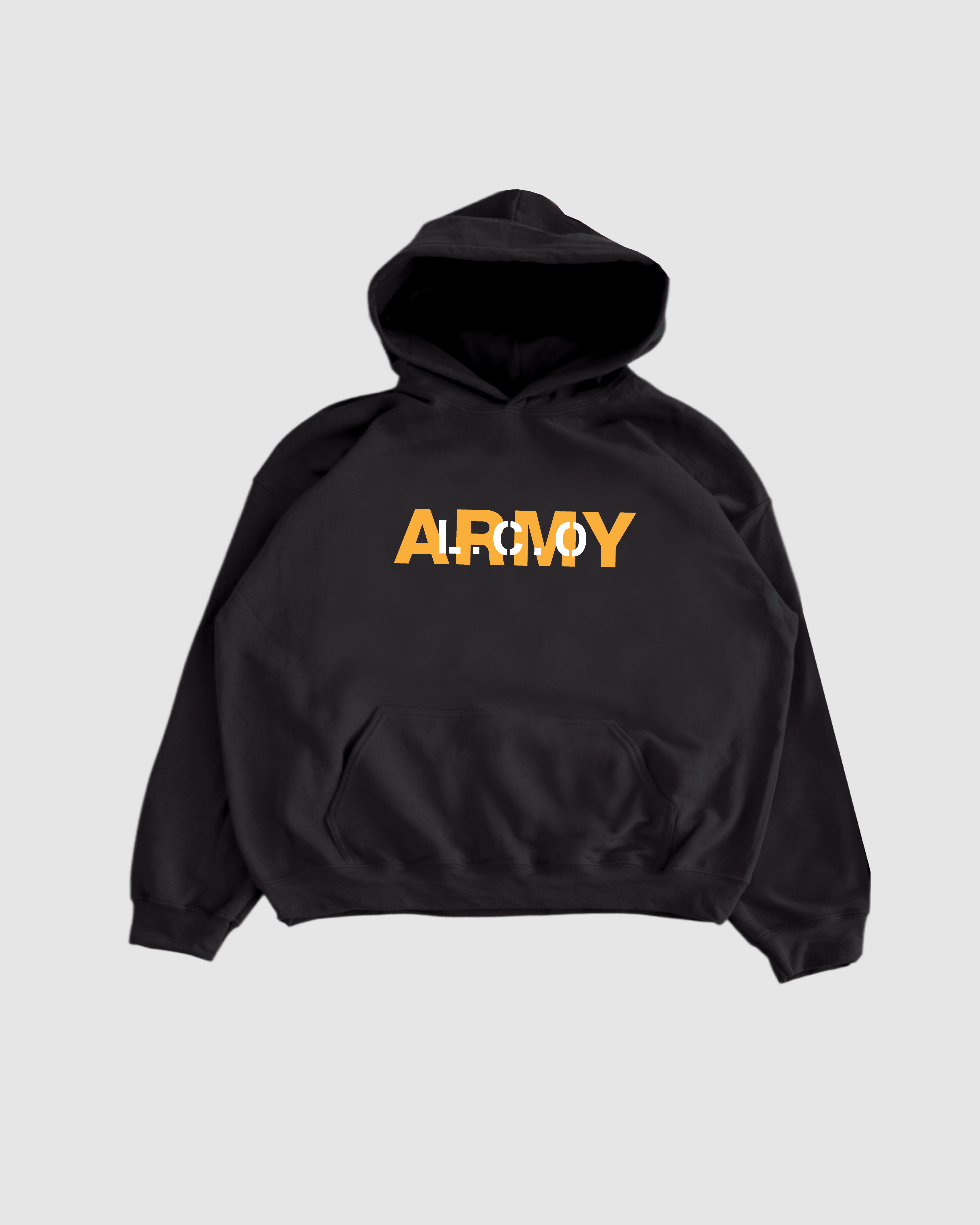l.c.o army_promo hoodie [black]